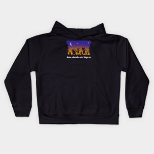 Wicked Decent Wild Things Kids Hoodie